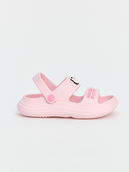 Hello Kitty Bask?l? K?z ?ocuk Sandalet