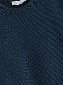 Bisiklet Yaka Erkek ?ocuk Triko Kazak