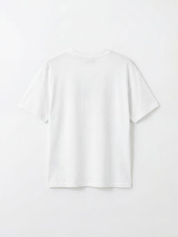 Bisiklet Yaka Super Mario Bask?l? Erkek ?ocuk Ti??rt