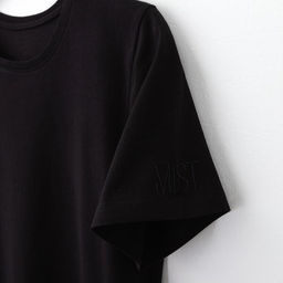 Футболка женская MIST basic, размер 40-42, чёрная