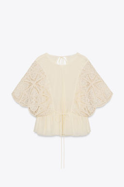 EMBROIDERED TOP - Zara фото 6