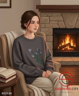 Свитер женский с рисунком
