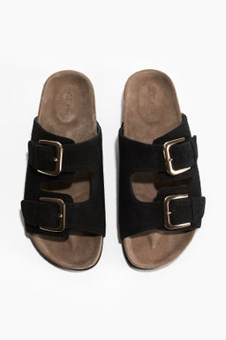 Sandalias de ante