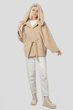 Пальто женское демисезонное (пояс) - El podio фото 3