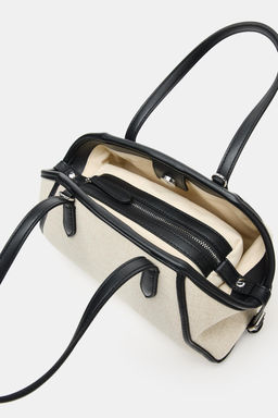 BOLSO BOWLING DE HOMBRO / Beige claro - Zara фото 5