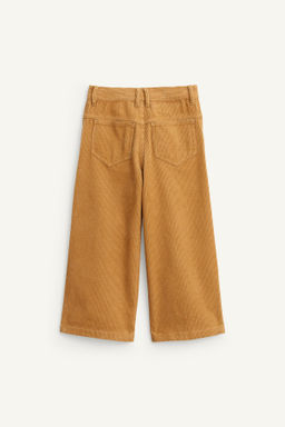 LIMITED EDITION WIDE-LEG CORDUROY TROUSERS - Zara фото 6