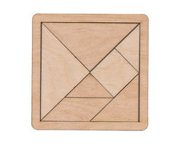 Мировая головоломка Танграм (из фанеры) - Smiledecor фото 2