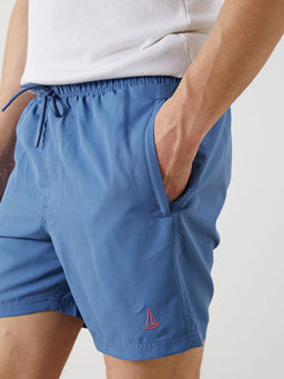 K?sa Boy Bask?l? Erkek Deniz ?ortu