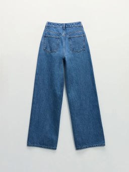 Джинсы wide leg с высокой посадкой / Zarina