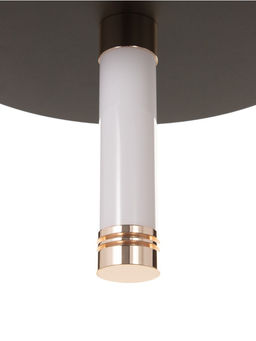 Светильник «Найт» 2×5 Вт LED 4000К черный/золото 24×24×38(+150)см
