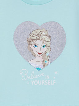 Bisiklet Yaka Elsa Bask?l? Uzun Kollu K?z ?ocuk Elbise - Waikiki фото 2