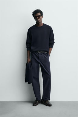 REGULAR FIT COTTON JUMPER - Zara фото 9