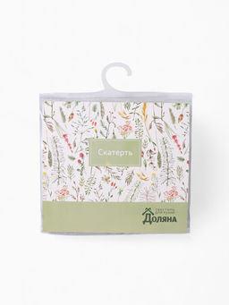 Скатерть Доляна Tropics, 144?250 см, 100% хлопок, 164 г/м?