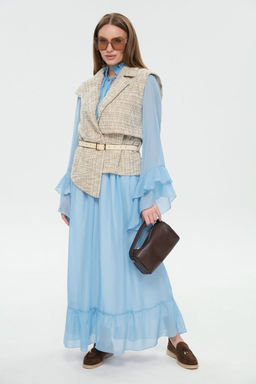 Костюм NIKVA н1040-1 небесный и песочный