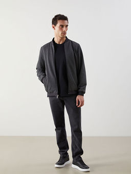 Standart Kal?p Uzun Kollu Erkek Ceket