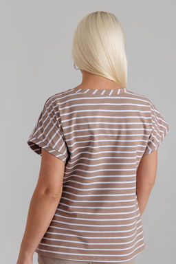 Блузка женская 4434/02/Кофейный - Rise фото 2