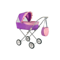 Коляска кукольная №2, цвет сиреневый