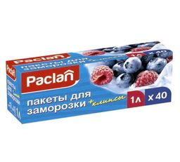Пакеты для замораживания 1л 18 х 28см 40шт