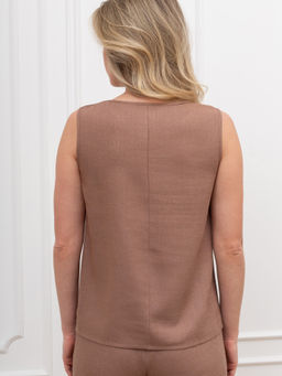 Блузка (топ) Сибелла-5 из вискозы со льном - Виотекс фото 52