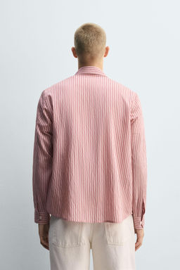 STRIPED FLOWING SHIRT - Zara фото 3