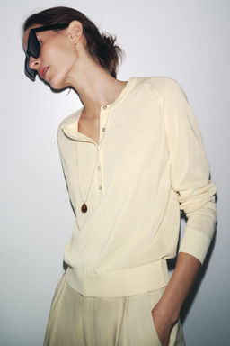 PLAIN KNIT SWEATER - Zara фото 2