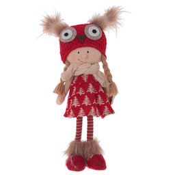 Игрушка набивная "Девочка", L15 W8 H42/37,5 см, 2в.