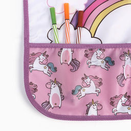 Набор детский для творчества «Этель. Единорог»: фартук 49×39 см и нарукавники