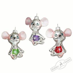 Шишка графитовая зеркальная винтаж (стекло) 7,7х9,6 см