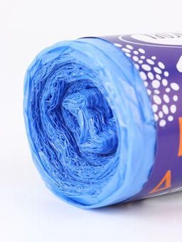 Цена за 2 шт. Мешки для мусора 120 л ПНД,толщина 10 мкм, 20 шт в рулоне, цвет синий