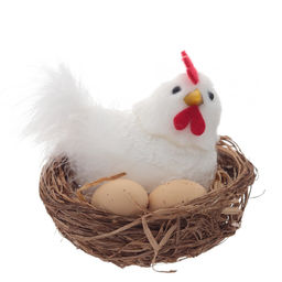 Изделие декоративное Гнездо пасхальное, L8 W7 H8 см, 2в. - Remeco фото 2