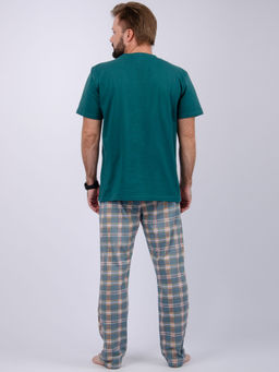 Пижама Фаер, трикотаж - Малина фото 4