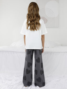 МП 1657/белый Н251 пижама для дев