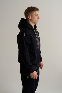 Худи Черный KAI Sweat Hoodie - Anta фото 6
