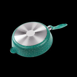 Сковорода 28 см, изумрудная - Ярославна фото 3