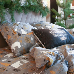 Постельное бельё Этель 1.5 сп Let it snow (вид 2) 143х215 см, 150х214 см, 70х70 см - 2 штуки  фото 6