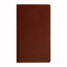 Планинг недатированный A6, 64 листа, на сшивке, обложка из искусственной кожи, коричневый