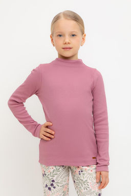 КР 302674-1/пепельная роза джемпер (водолазка) для дев