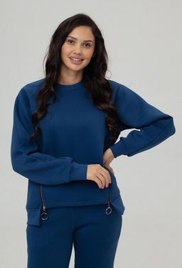 Свитшот с молниями (арт. 20251-1), ООО МОНГОЛКА