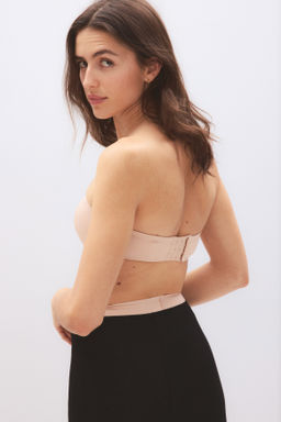 Sujetador bandeau de microfibra con acolchado - H&m фото 9