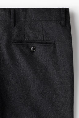 Slim Fit Wool-blend trousers - H&m фото 5