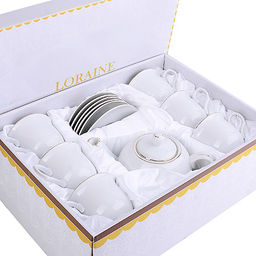 25935 Чайный сервиз13 пр с чайником 1л LR (х4) - Mayer&boch фото 3