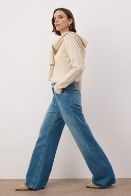 Mavi Yuksek Bel Wide Leg Jeans TWOAW26JE00295 - Trendyolmilla фото 2