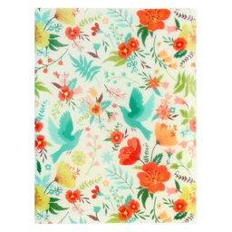 Папка с 30 вкладышами Calligrata Цветы А4, пластик, 400 мкм, МИКС  фото 4