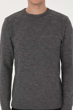 Erkek Gri Melanj Kazak - U.s. polo assn фото 6