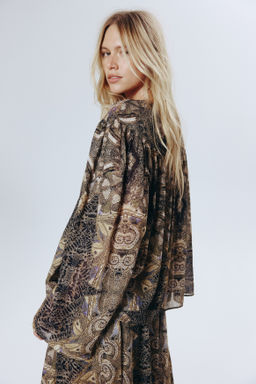 Blusa estampada - H&m фото 4