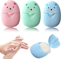 Мыло для рук листовое антибактериальное, 50 штук