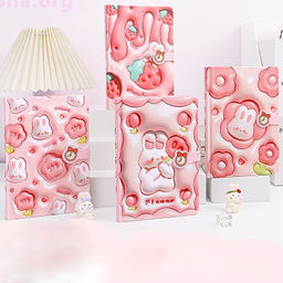 Блокнот Rabbit pink world
