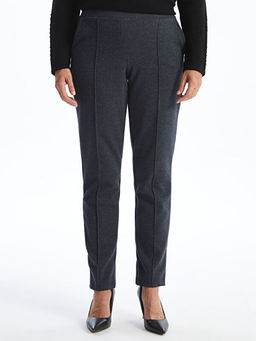 Beli Lastikli Desenli Kad?n Pantolon