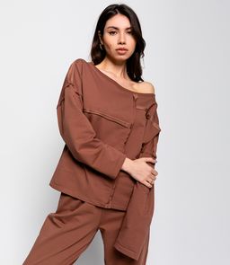 Спортивный костюм #БШ1745, шоколад