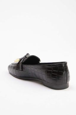 Siyah Kad?n Loafer Ayakkab? TAKAW26LA00012
